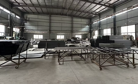 庆阳桥架厂的生产流程，科技与人力的相互结合！